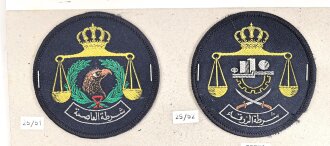Jordanien, Sammlung Ärmelabzeichen, wohl meist...