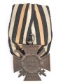 Ehrenkreuz für Frontkämpfer an Einzelspange, Hersteller 1 R.V. Pforzheim