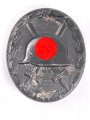 Verwundetenabzeichen 1939 Schwarz, magnetisch, Hersteller L/56 ( L/56 Funcke & Brüninghaus, Lüdenscheid (F&BL) ), Hakenkreuz leicht berieben