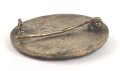 Verwundetenabzeichen 1939 Silber, Buntmetall, Nadelsystem verbogen, sonst guter Zustand