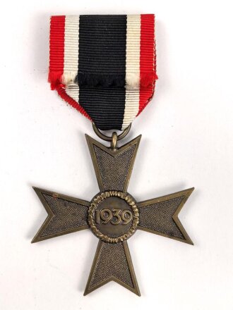 Kriegsverdienstkreuz 2. Klasse 1939 ohne Schwerter am Band, Buntmetall
