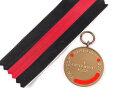 Anschlussmedaille 1. Oktober 1938 mit Bandabschnitt