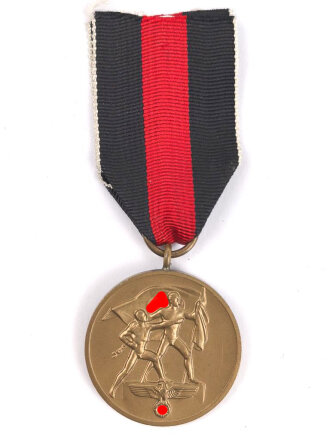 Anschlussmedaille 1. Oktober 1938 am Band, sehr guter...