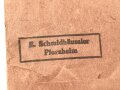 Deutsches Schutzwall Ehrenzeichen in Tüte von E. Schmidhäussler, Pforzheim