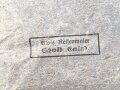 Verleihungstüte zum Eisernen Kreuz 2. Klasse 1939 vom Hersteller " Alois Rettenmaier, Schwäbisch Gmünd, Tüte in der Innenseite leicht eingerissen