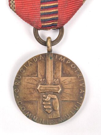 Rumänien, Medaille zur Erinnerung an den Kreuzzug gegen den Kommunismus