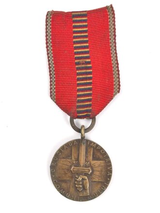 Rumänien, Medaille zur Erinnerung an den Kreuzzug gegen den Kommunismus
