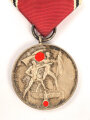 Anschlussmedaille 13. März 1938 im Etui, Medaille wie Etui in einem guten Zustand