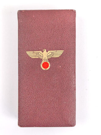 Anschlussmedaille 1. Oktober 1938 im Etui, Medaille wie Etui in einem guten Zustand