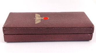 Anschlussmedaille 1. Oktober 1938 im Etui, Medaille wie Etui in einem guten Zustand