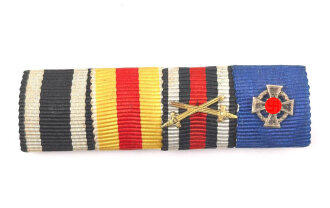 4er Bandspange eines Veteranen des 1. Weltkrieges mit...
