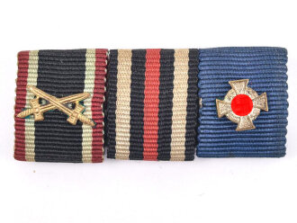 3er Bandspange mit Auflagen , Breite 45mm