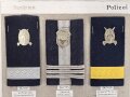 Rumänien, Sammlung Rangabzeichen der Polizei, auf Karton getackert