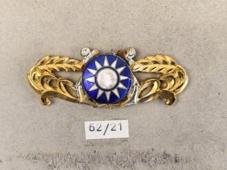 Taiwan, Sammlung drei Abzeichen U Boot