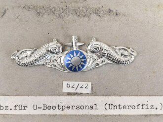 Taiwan, Sammlung drei Abzeichen U Boot