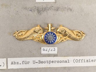 Taiwan, Sammlung drei Abzeichen U Boot