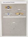 Taiwan, Sammlung drei Abzeichen U Boot