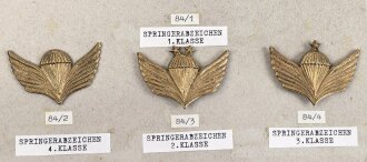 Afghanistan, Sammlung 3 Metallabzeichen der Luftwaffe,...