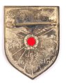 Blechabzeichen "Kampf und Opfer 31. Juli 1932 Gau Rheinpfalz"