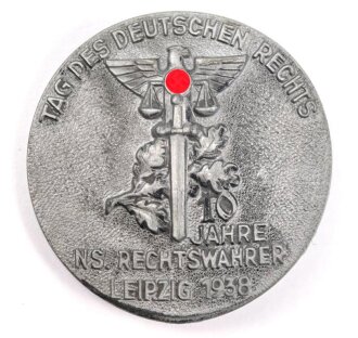 Kunststoffabzeichen " Tag des Deutschen Rechts, 10...