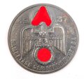 Blechabzeichen Kampftage der fränkischen SA 1937, Nadel fehlt
