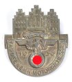 Blechabzeichen Tag des NSKK , Motorgruppe Hessen 1936