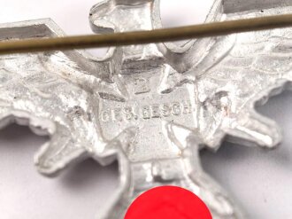 N.S. Reichskriegerbund, Brustadler aus Leichtmetall, guter Zustand