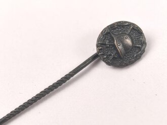 1. Weltkrieg, Verwundetenabzeichen schwarz, Miniatur 9mm