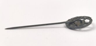 1. Weltkrieg, Verwundetenabzeichen schwarz, Miniatur 16mm, durchbrochene Ausführung