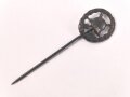 1. Weltkrieg, Verwundetenabzeichen schwarz, Miniatur 16mm, durchbrochene Ausführung