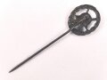 1. Weltkrieg, Verwundetenabzeichen schwarz, Miniatur 16mm, durchbrochene Ausführung