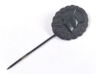 1. Weltkrieg, Verwundetenabzeichen schwarz, Miniatur 23mm