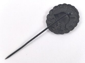 1. Weltkrieg, Verwundetenabzeichen schwarz, Miniatur 23mm