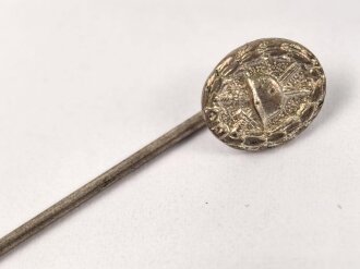 1. Weltkrieg, Verwundetenabzeichen silber, Miniatur 9mm