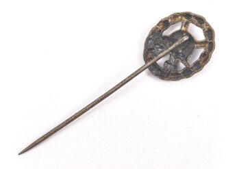 1. Weltkrieg, Verwundetenabzeichen silber, Miniatur 16mm,...