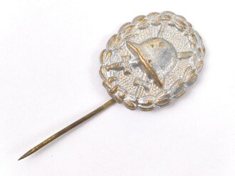 1. Weltkrieg, Verwundetenabzeichen silber, Miniatur 23mm