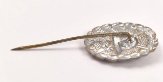 1. Weltkrieg, Verwundetenabzeichen silber, Miniatur 23mm