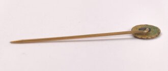 1. Weltkrieg, Verwundetenabzeichen gold, Miniatur 9mm