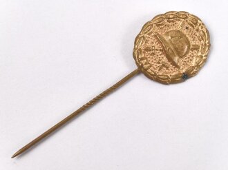 1. Weltkrieg, Verwundetenabzeichen gold, Miniatur 20mm