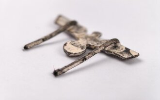 Bandauflage für eine Dienstauszeichnung  des Heeres oder der Kriegsmarine, Breite 24mm