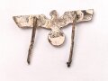Bandauflage für eine Dienstauszeichnung  des Heeres oder der Kriegsmarine, Breite 24mm