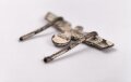 Bandauflage für eine Dienstauszeichnung  des Heeres oder der Kriegsmarine, Breite 24mm
