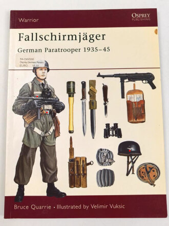 Osprey Publishing Warrior "Fallschirmjäger - German Paratrooper 1935-45" DIN A5, englisch