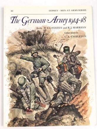 Osprey - Men at Arms Series "The German Army 1914-18" DIN A5, englisch