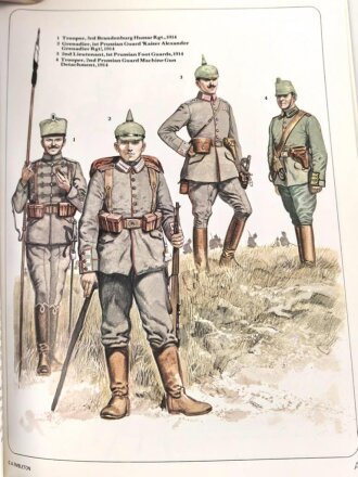 Osprey - Men at Arms Series "The German Army 1914-18" DIN A5, englisch