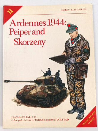 Osprey - Elite Series "Ardennes 1944: Peiper and Skorzeny" DIN A5, englisch