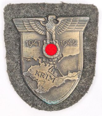 Krimschild 1941/ 1942, Eisen bronziert