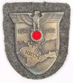 Krimschild 1941/ 1942, Eisen bronziert