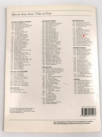 Osprey - Men at Arms Series "Foreign Volunteers of the Wehrmacht 1941-45" DIN A5, englisch