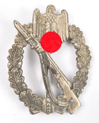 Infanterie Sturmabzeichen in silber. Zink versilbert,...
